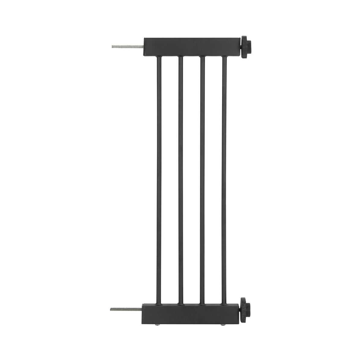 Cancelletto per cani Emperor Rings in ferro battuto con porta (72–156 cm extra largo) ornamentale, robusto, per interni,