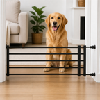 Cancelletto retrattile per cani senza foratura (larghezza regolabile)