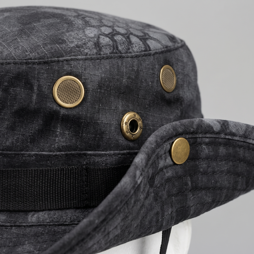 Cappello Boonie da uomo - cappello da sole a tesa larga pieghevole - cappello da pesca
