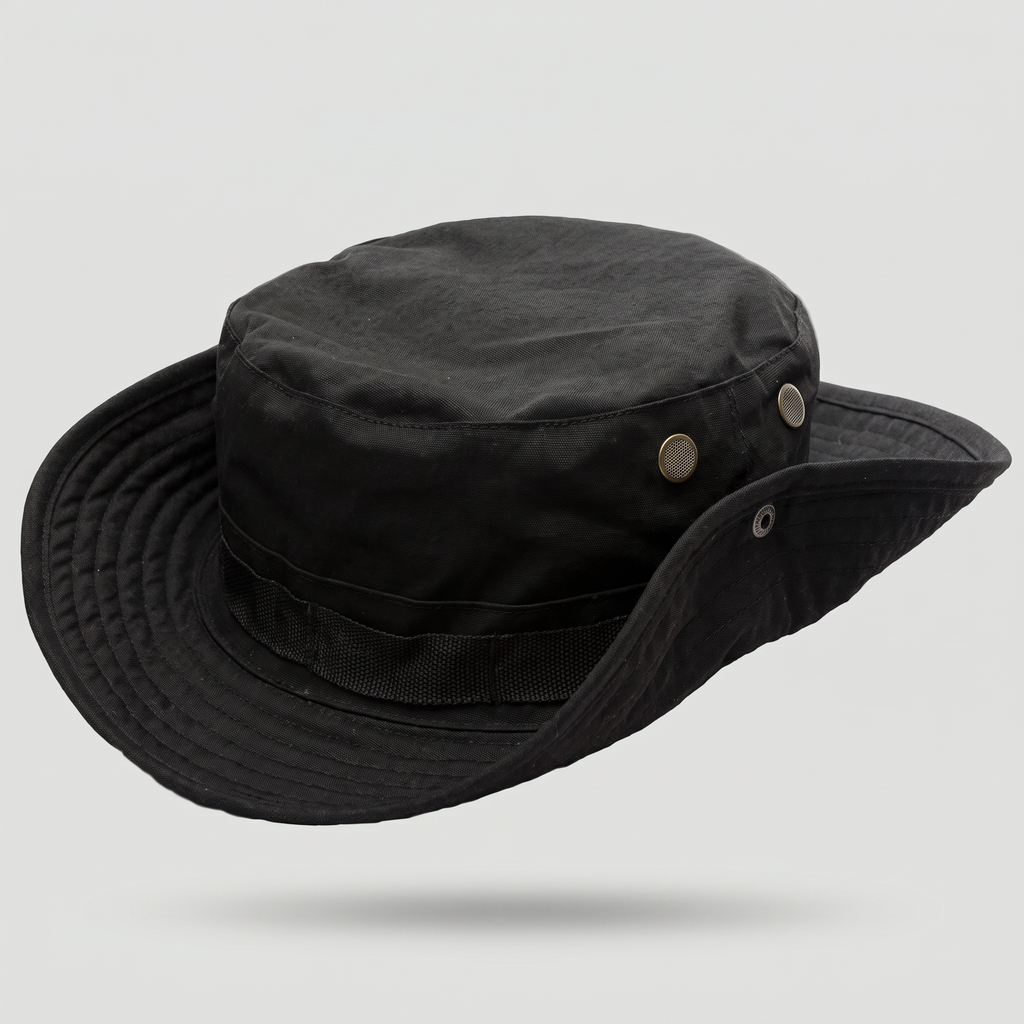 Cappello Boonie da uomo - cappello da sole a tesa larga pieghevole - cappello da pesca