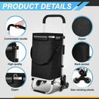 Carrello della spesa pieghevole da 40 l