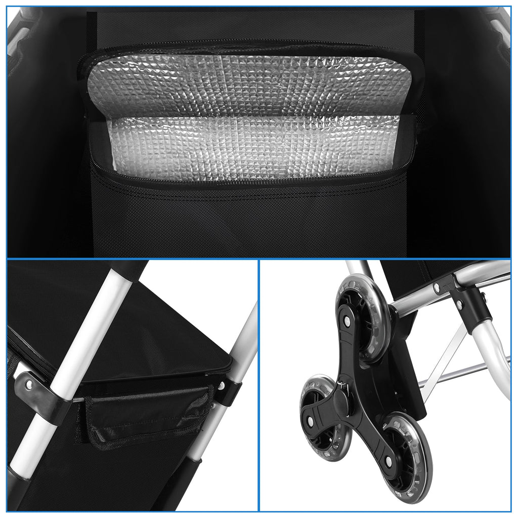 Carrello della spesa pieghevole da 40 l