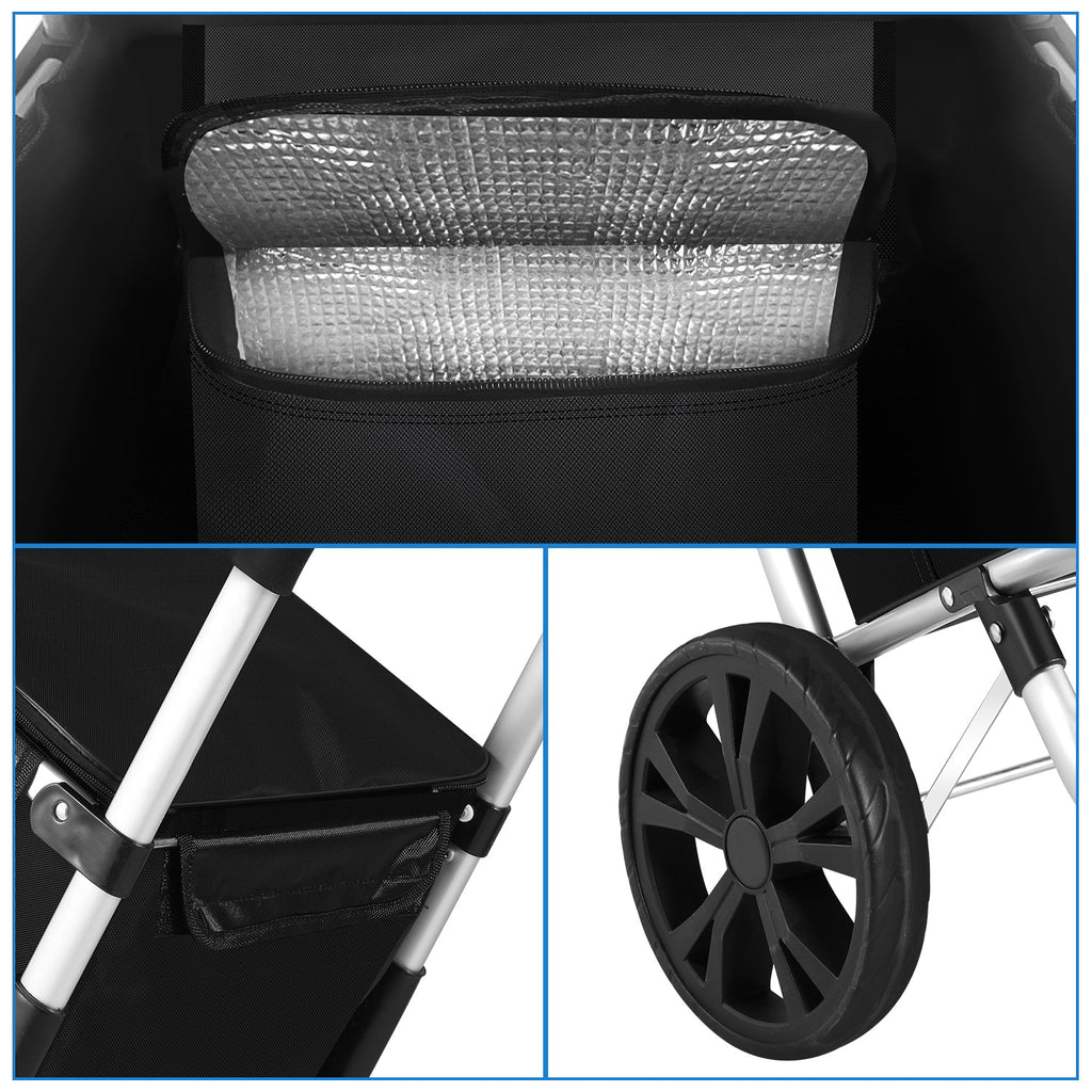 Carrello della spesa pieghevole da 40 l