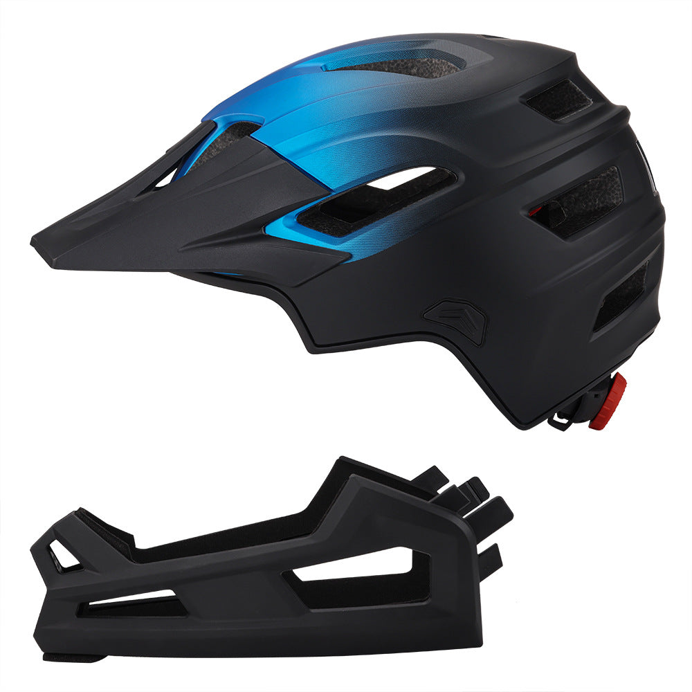 Casco integrale da mountain bike