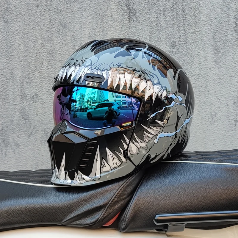 Casco Shark Drak Street Fighter