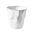 Cestino per rifiuti forma scultorea irregolare nordica 26 × 27 cm