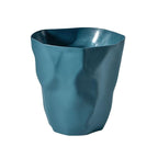 Cestino per rifiuti forma scultorea irregolare nordica 26 × 27 cm