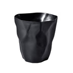Cestino per rifiuti forma scultorea irregolare nordica 26 × 27 cm