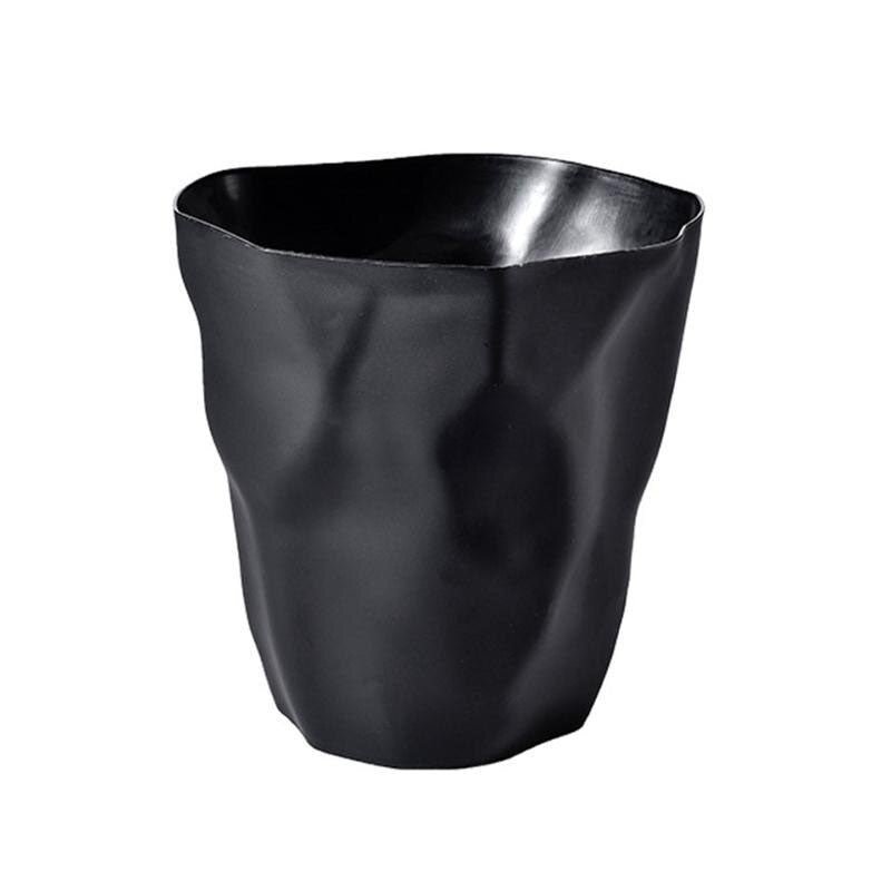 Cestino per rifiuti forma scultorea irregolare nordica 26 × 27 cm