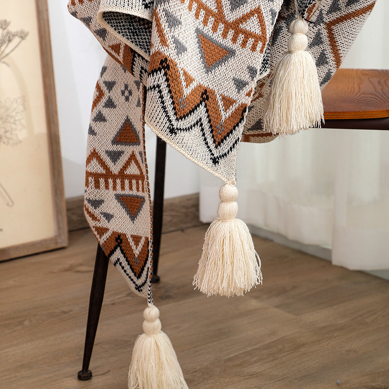 Coperta in maglia accogliente