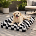 Cuccia ortopedica per cani in memory foam con base antiscivolo (fodera rimovibile)