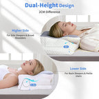 Cuscino in memory foam cervicale per dolori al collo Sperindei
