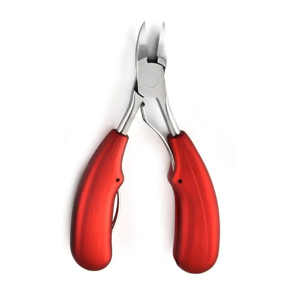 Forbici per unghie dei piedi | Lame curve in acciaio inossidabile | Impugnatura ergonomica