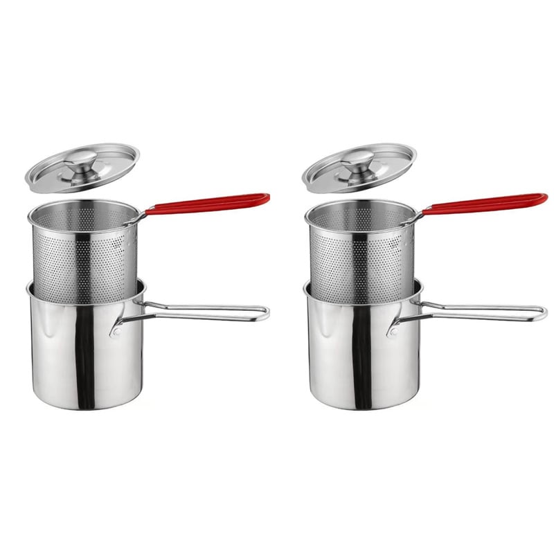 Friggitrice multifunzione in acciaio inox 304