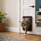 Gattaiola smart RFID a 4 vie per animali fino a 11,3 kg