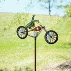 Girandola eolica bicicletta con animali