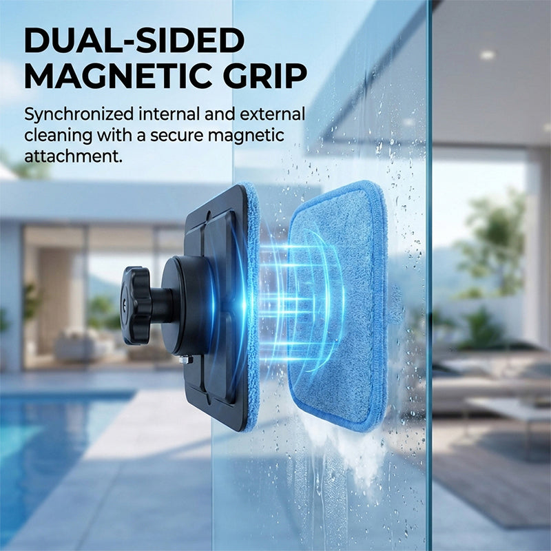 Kit di pulizia magnetico doppia faccia per parabrezza Sperindei