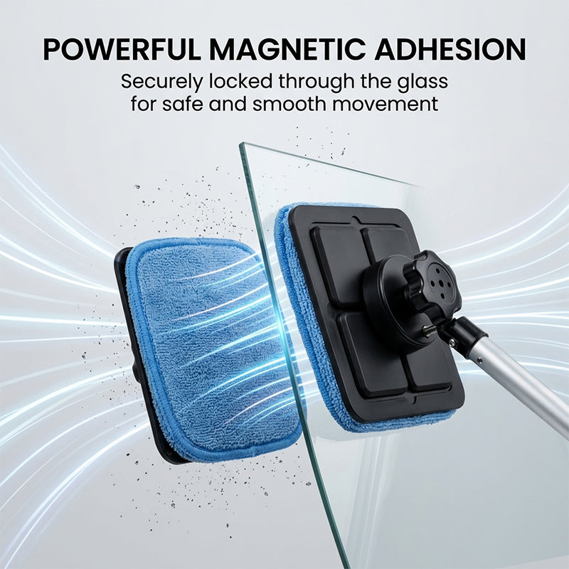 Kit di pulizia magnetico doppia faccia per parabrezza Sperindei