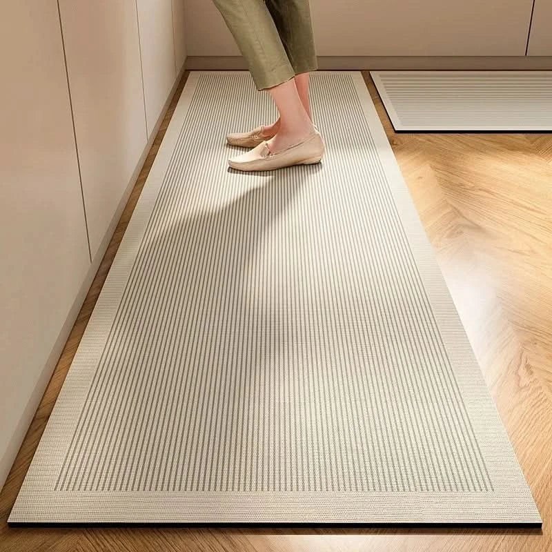Koriva | Tappeto da cucina minimalista antiscivolo con supporto imbottito confortevole