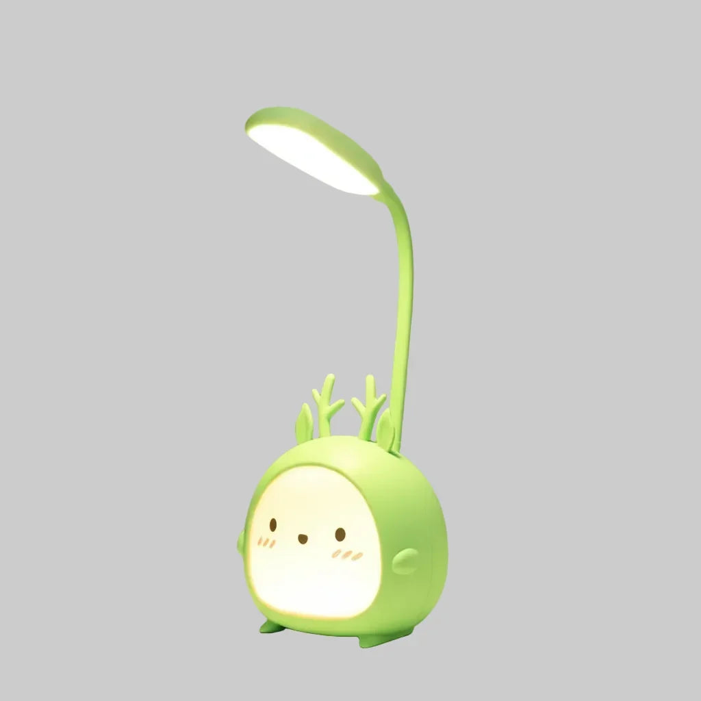 Lampada da lettura per bambini | LED delicato e collo flessibile | Ricaricabile USB