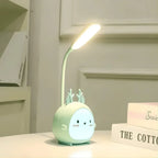 Lampada da lettura per bambini | LED delicato e collo flessibile | Ricaricabile USB