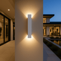 Lampada da parete Arcella | Applique cilindrica LED moderna