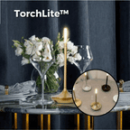 Lampada da tavolo | Luce d'atmosfera scandinava dimmerabile | TorchLite