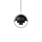 Lampada a sospensione geometrica con sfera regolabile Bauhaus moderna per cucina