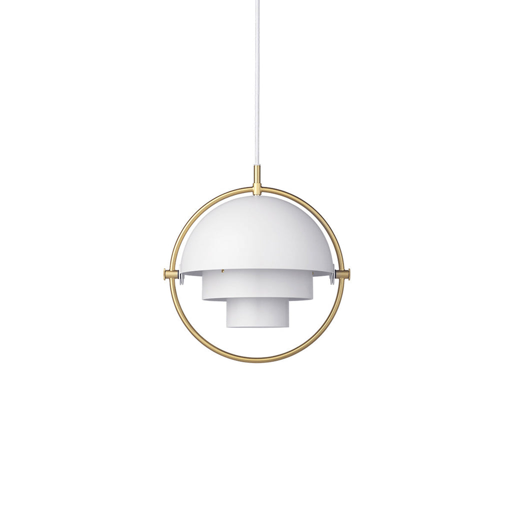 Lampada a sospensione geometrica con sfera regolabile Bauhaus moderna per cucina
