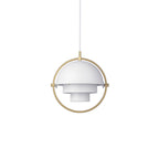 Lampada a sospensione geometrica con sfera regolabile Bauhaus moderna per cucina