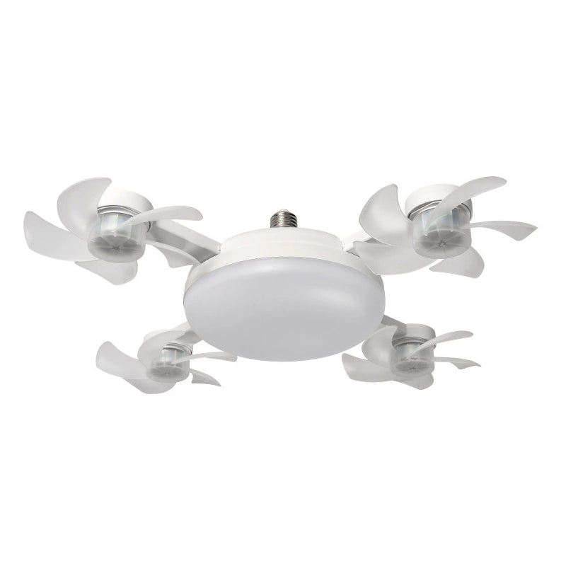 Lampadina ventilatore da soffitto con telecomando