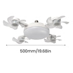 Lampadina ventilatore da soffitto con telecomando