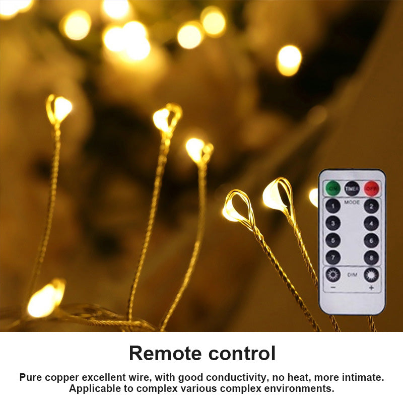 Luci decorative in filo di rame LuminaTwist™ — Crea una magia luminosa ovunque