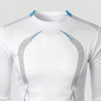 Maglia running a maniche lunghe da uomo - Base layer ad asciugatura rapida - T-shirt da trekking