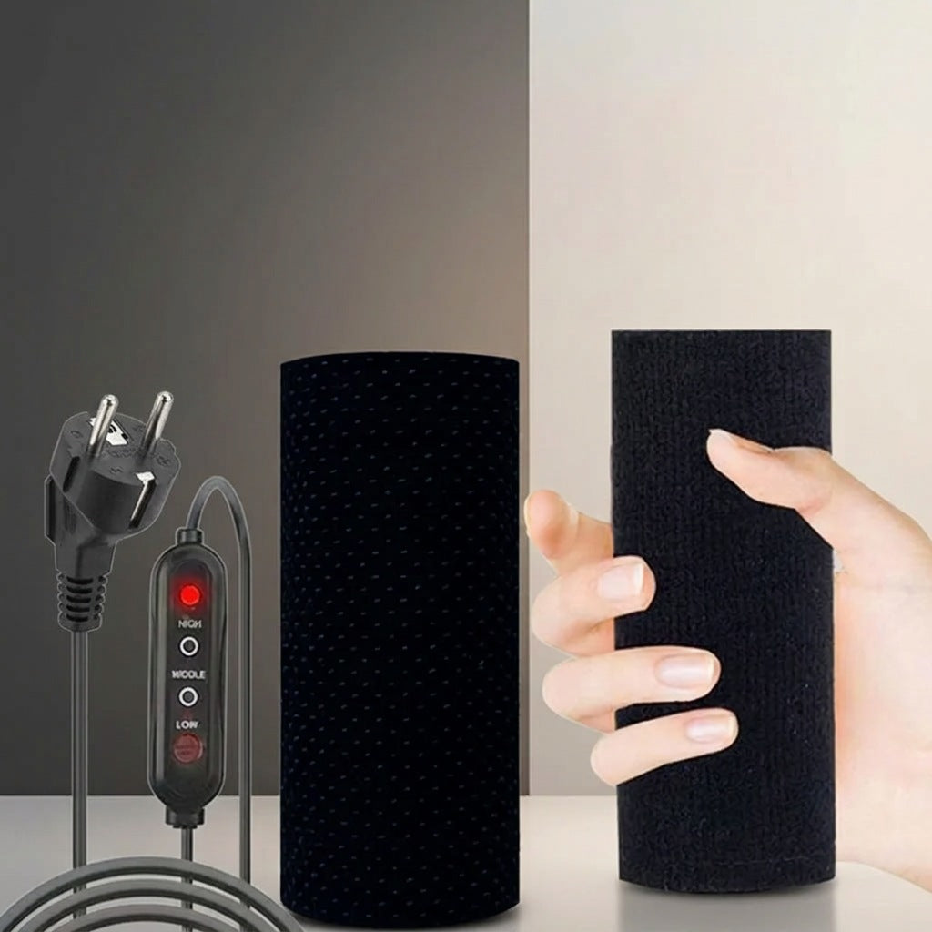 Manopole riscaldate per manubrio — alimentazione USB, controllo temperatura