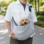 Marsupio ergonomico a tracolla per animali domestici (fino a 6,5 kg)