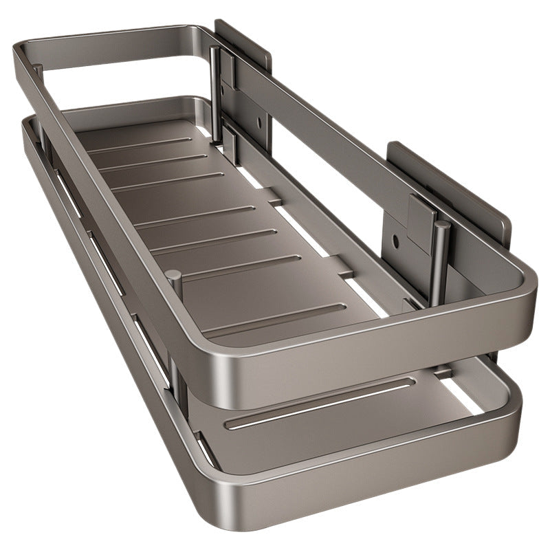 Mensola da bagno in acciaio inox senza forare