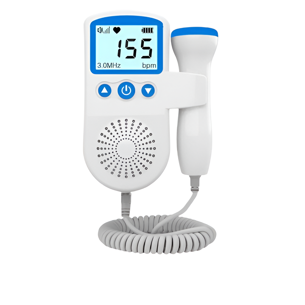 Monitor doppler fetale con rilevamento del battito cardiaco