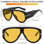 Occhiali da sole aviator oversize UV400