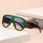 Occhiali da sole aviator oversize UV400