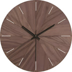 Orologio da parete silenzioso moderno in legno massello – design minimalista Woodline