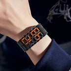 Orologio Lava - Orologio da polso LED unico dal design audace