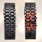 Orologio Lava - Orologio da polso LED unico dal design audace