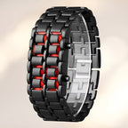 Orologio Lava - Orologio da polso LED unico dal design audace