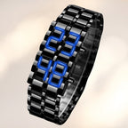 Orologio Lava - Orologio da polso LED unico dal design audace