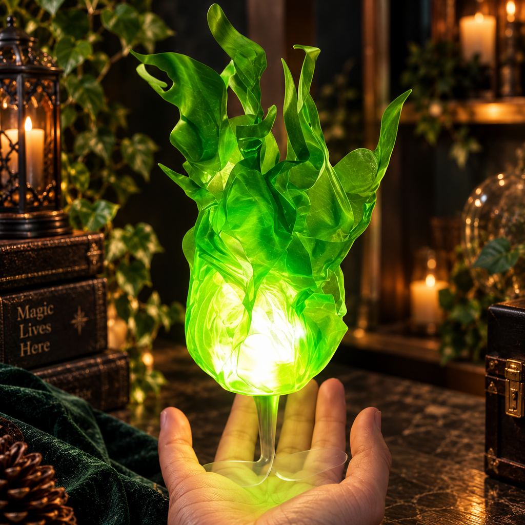 Palla di fuoco fluttuante per cosplay