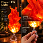 Palla di fuoco fluttuante per cosplay