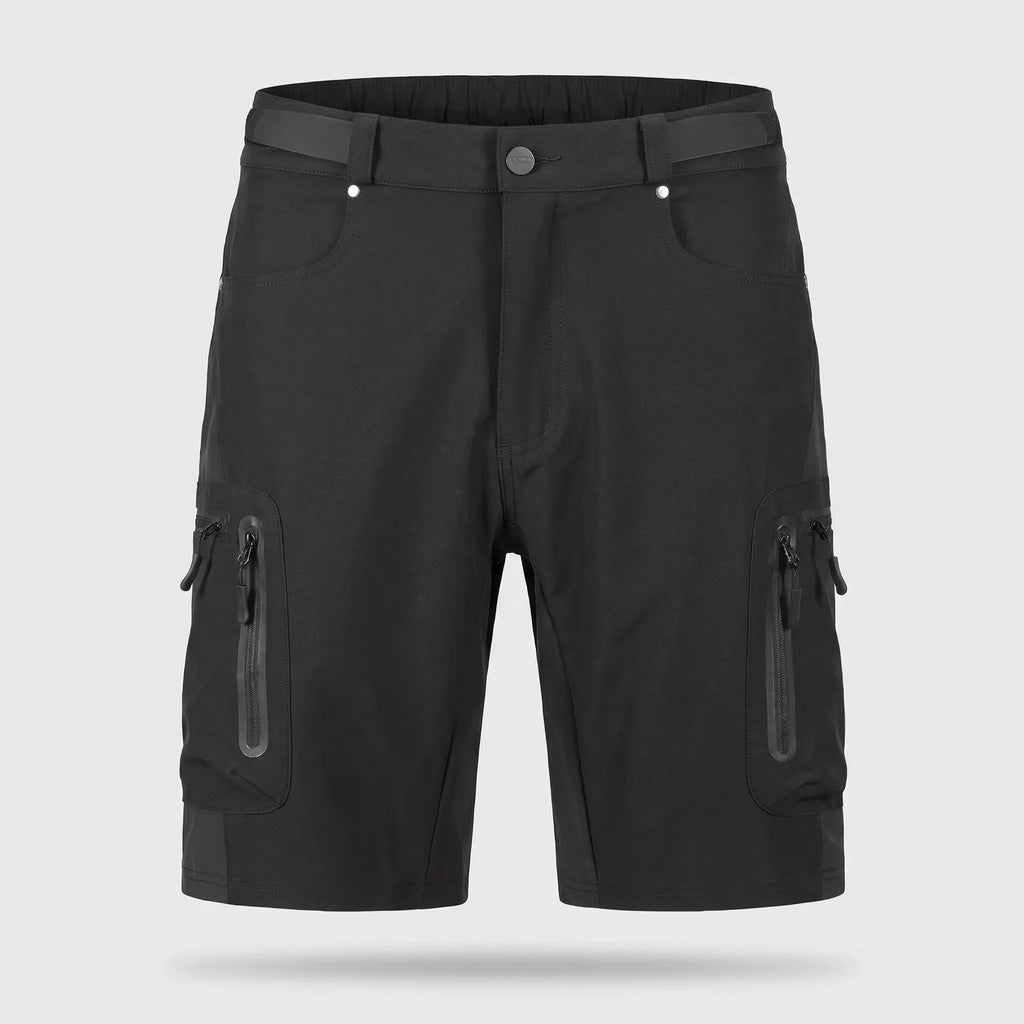 Pantaloncini MTB da uomo con tasche cargo con zip