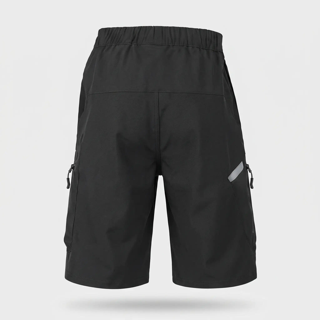 Pantaloncini MTB da uomo con tasche cargo con zip