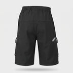 Pantaloncini MTB da uomo con tasche cargo con zip